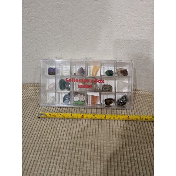 Crystal Stone Collection Quartz Amethyst Pumice Calcite Gypsum Aventurine 18 Lot - Picture 5 of 7